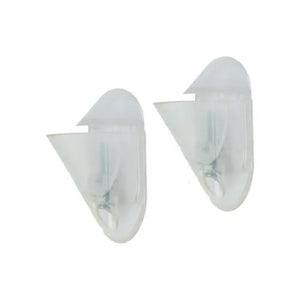 REGGIMENSOLE REGOLABILI TRASPARENTI 86X38X50MM PER