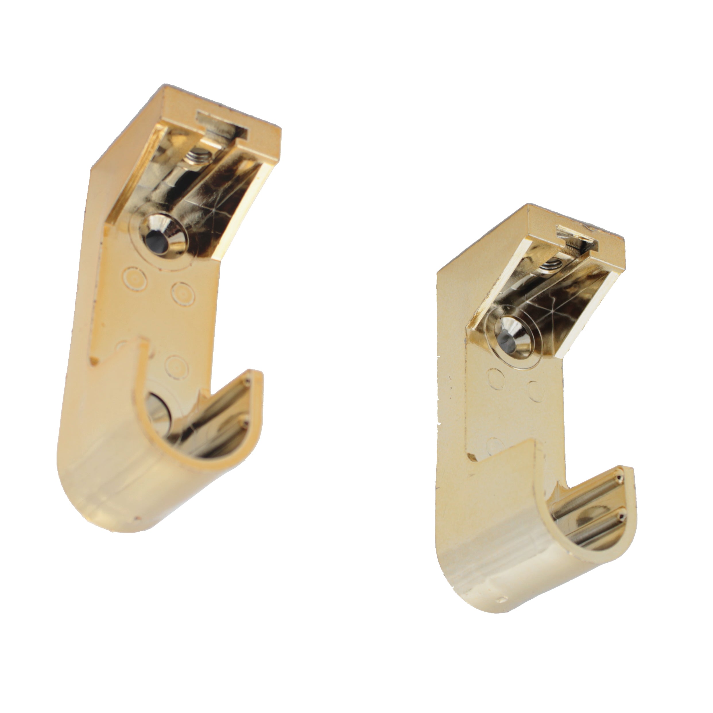 REGGITUBI OTTONATI 15X22-30MM IN PLASTICA 2 PZ.