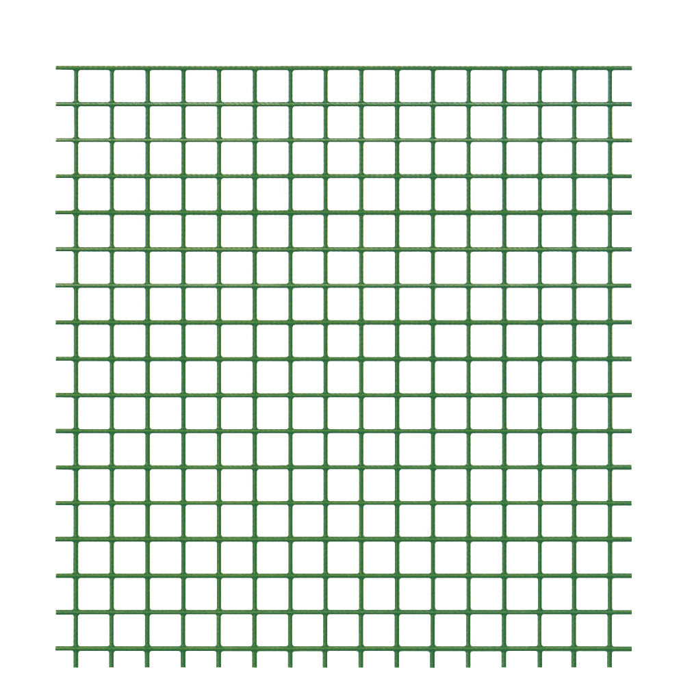 RETE METALLICA VERDE PLASTIFICATA 5XH0,5M PLASTIQU