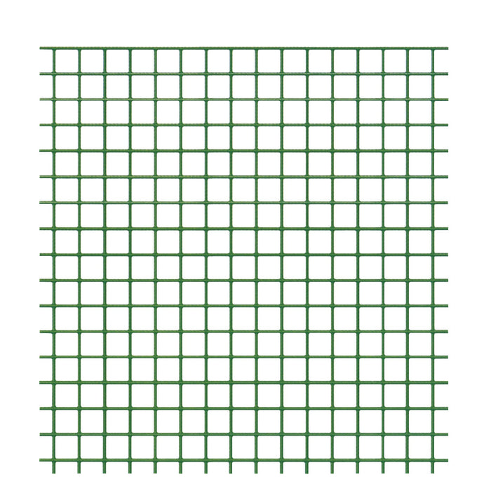 RETE METALLICA VERDE PLASTIFICATA 5XH0,5M PLASTIQU