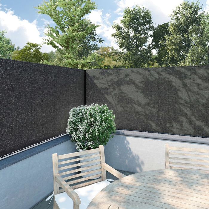 RETE OMBREGGIANTE SUNSHINE ANTRACITE 240GR/MQ 1X5M