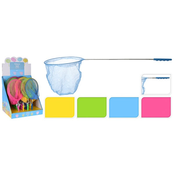 RETINO PESCA ESTENSIBILE FINO A 66CM 4ASS