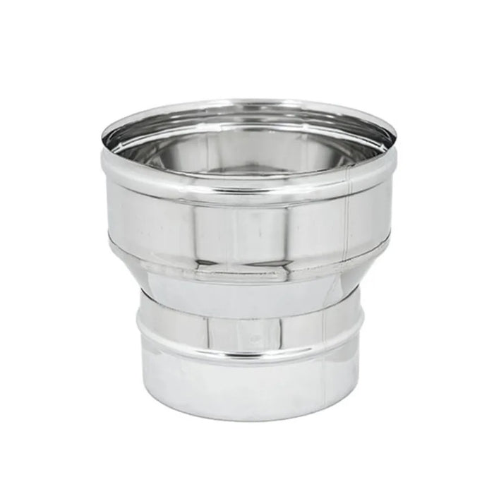 RIDUZIONE 100F - 80M MM INOX AISI 304