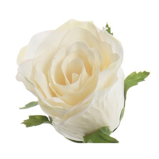 ROSA DECORATIVA BIANCA H45CM