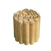 ROLLBORDER 180XH30CM IN MEZZOTONDO D.5CM IN PINO I