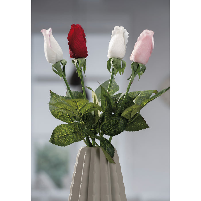 ROSA DECORATIVA 46CM IN 4 COLORI
