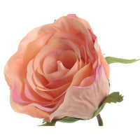 ROSA DECORATIVA PESCA H45CM