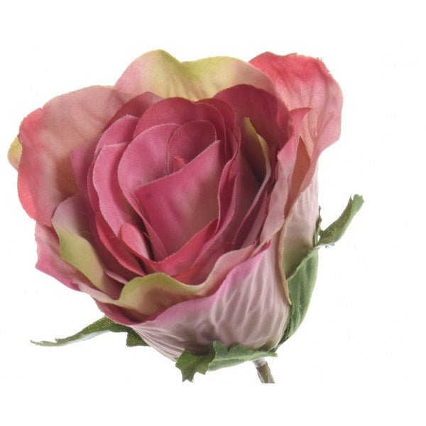 ROSA DECORATIVA ROSA TENUE H45CM