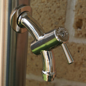 RUBINETTO 1/2" M IN OTTONE CROMATO