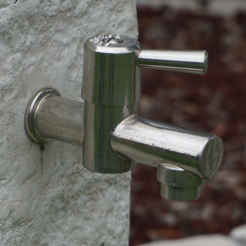 RUBINETTO 1/2" M IN OTTONE CROMATO