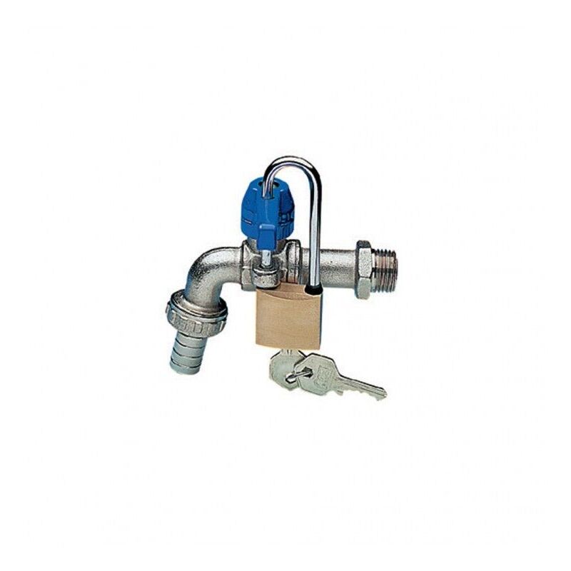 RUBINETTO A SFERA CON PORTAGOMMA DA 1/2 EKO CON LU