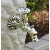 RUBINETTO GRIFONE A VITE 1/2" M IN OTTONE CROMATO