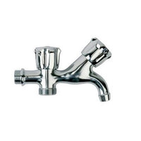 RUBINETTO CON 2 MANIGLIE PER ATTACCO LAVATRICE DA