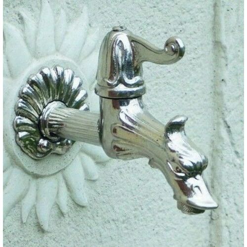 RUBINETTO GRIFONE A LEVA 1/2" M IN OTTONE CROMATO