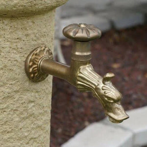 RUBINETTO GRIFONE A VITE 1/2" M IN OTTONE