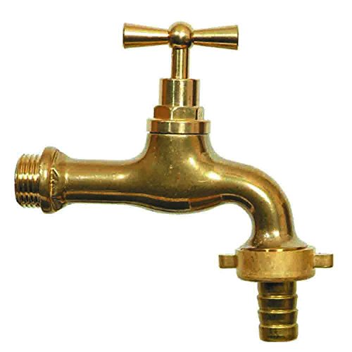 RUBINETTO PORTAGOMMA DA 1/2 IN OTTONE