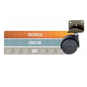 RUOTA 30MM CON PIASTRA A "U