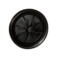 RUOTINO TERMOGOMMA FORO LISCIO MM.80