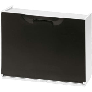 SCARPIERA NERA 51X17XH41CM A 1 MODULO IN PLASTICA