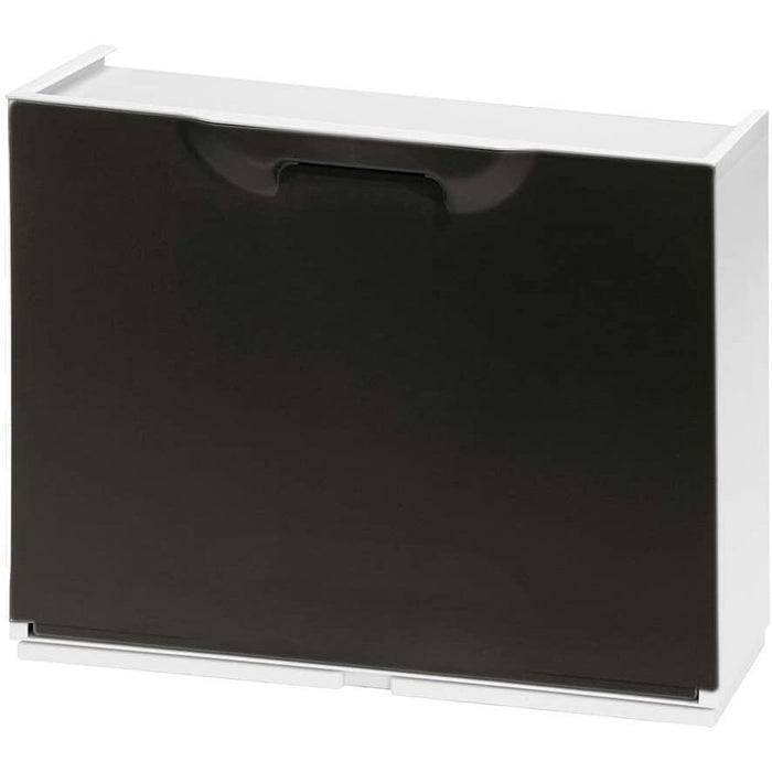 SCARPIERA NERA 51X17XH41CM A 1 MODULO IN PLASTICA