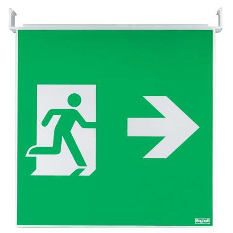 SCHERMO BAND UPLED DX SX BS UP PER LAMPADA D'EMERG