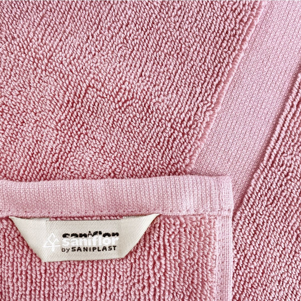 SCENDIDOCCIA 50X70CM BIANCO/ROSA/PERLA.