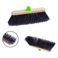 SCOPA PER ESTERNI 34CM IN LEGNO.