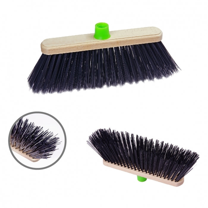 SCOPA PER ESTERNI 34CM IN LEGNO.