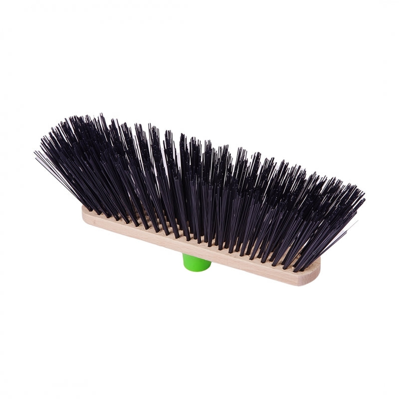 SCOPA PER ESTERNI 34CM IN LEGNO.