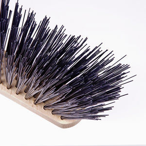 SCOPA PER ESTERNI 34CM IN LEGNO.