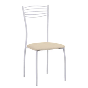 SEDIA ADRIANA 47X39XH90CM TORTORA