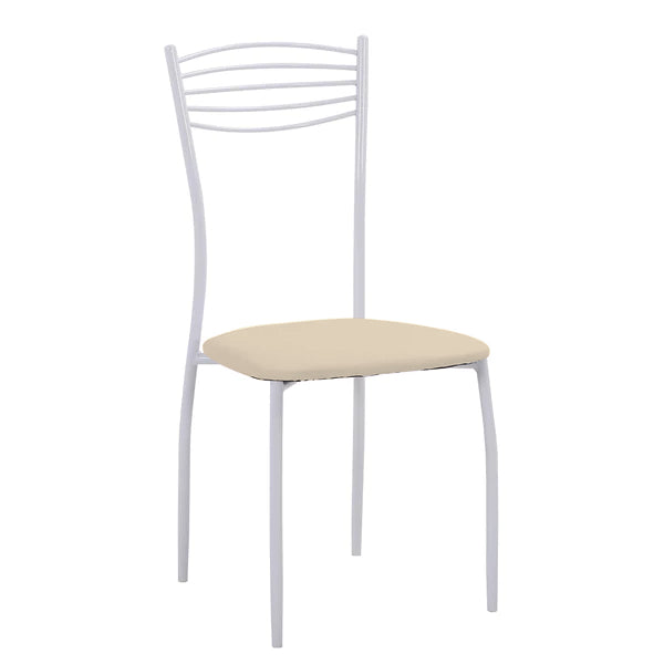 SEDIA ADRIANA 47X39XH90CM TORTORA