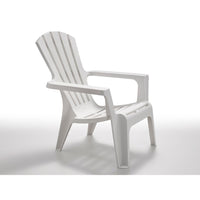 SEDIA MARYLAND BIANCA 80X73XH88CM IN RESINA