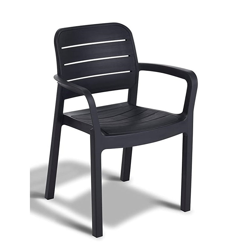 SEDIA TISARA GRAFITE 58X53XH83CM