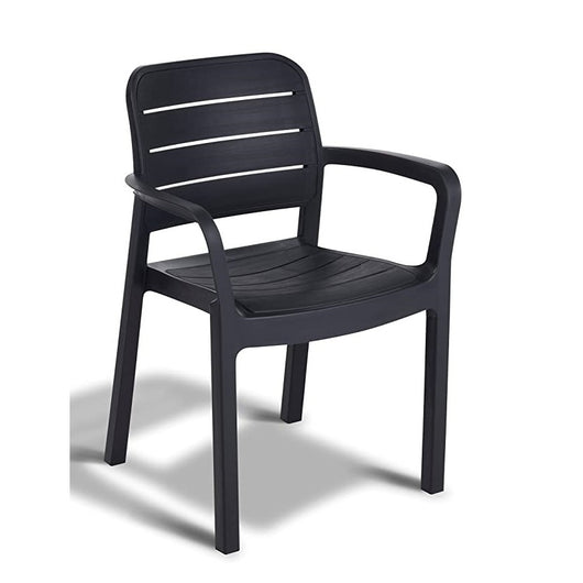 SEDIA TISARA GRAFITE 58X53XH83CM