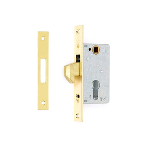 SERRATURA DA INFILARE PER PORTE SCORREVOLI FRONTALE MM. 20