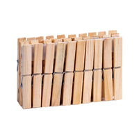 SET 20 MOLLETTE IN LEGNO.