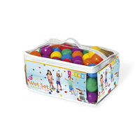 SET 100 PALLINE COLORATE FUN BALLZ 6,5CM