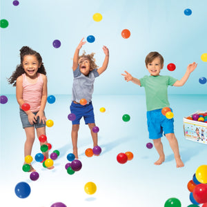 SET 100 PALLINE COLORATE FUN BALLZ 6,5CM