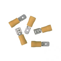 SET 10 CAPICORDA MASCHIO + FEMMINA GIALLI