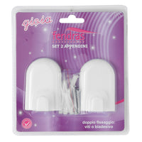 SET 2 APPENDINI IN ABS BIANCO