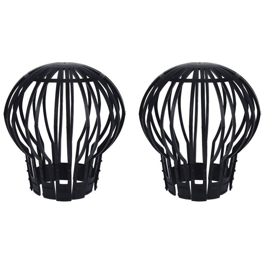 SET 2 FILTRI D.12XH14CM ANTI-FOGLIE PER GRONDAIA