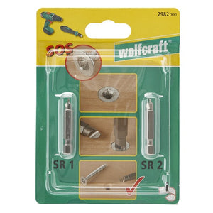 SET 2 ESTRATTORI PER VITI ROVINATE PH/PZ/TORX