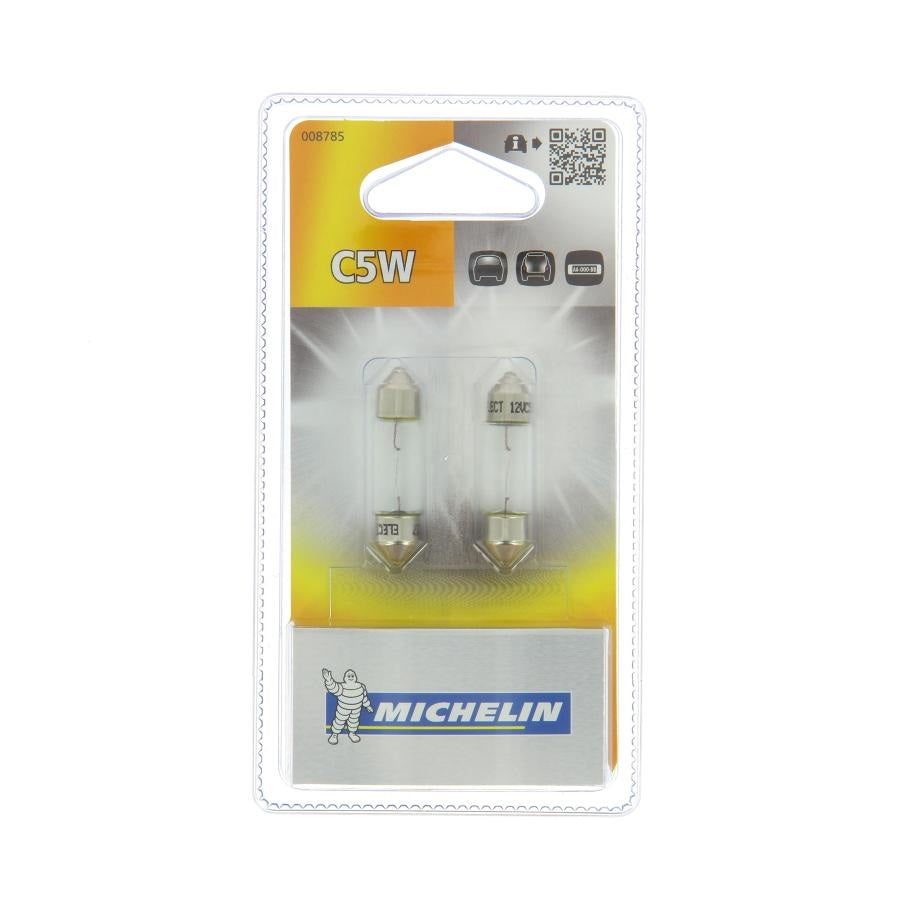 SET 2 LAMPADINE AUTO C5W 12V MICHELIN