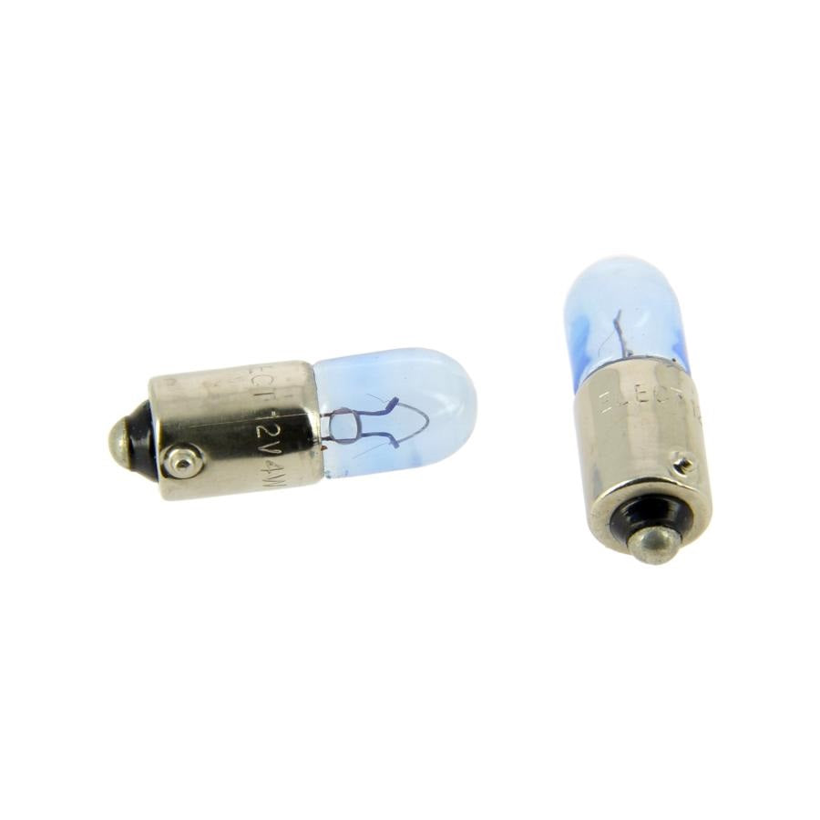 SET 2 LAMPADINE AUTO XENON BLUE LIGHT T4W 12V MICH
