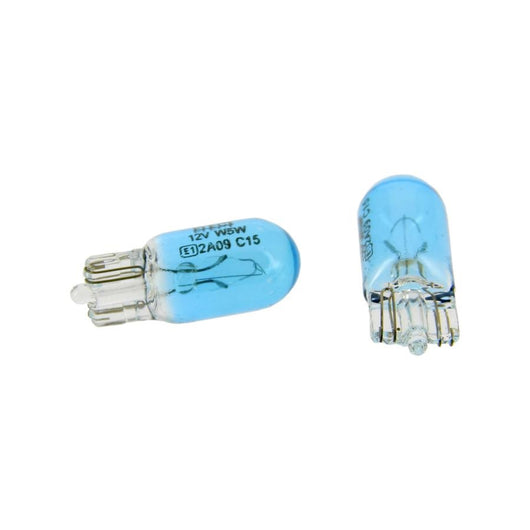 SET 2 LAMPADINE AUTO XENON BLUE LIGHT W5W 12V MICH