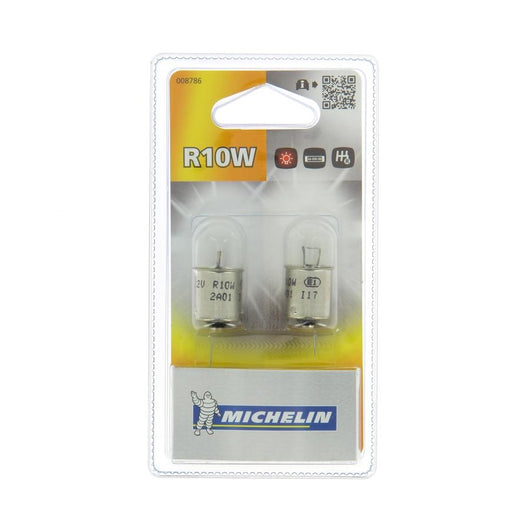 SET 2 LAMPADINE AUTO R10W 12V MICHELIN