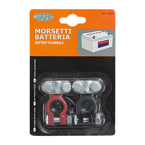 SET 2 MORSETTI BATTERIA