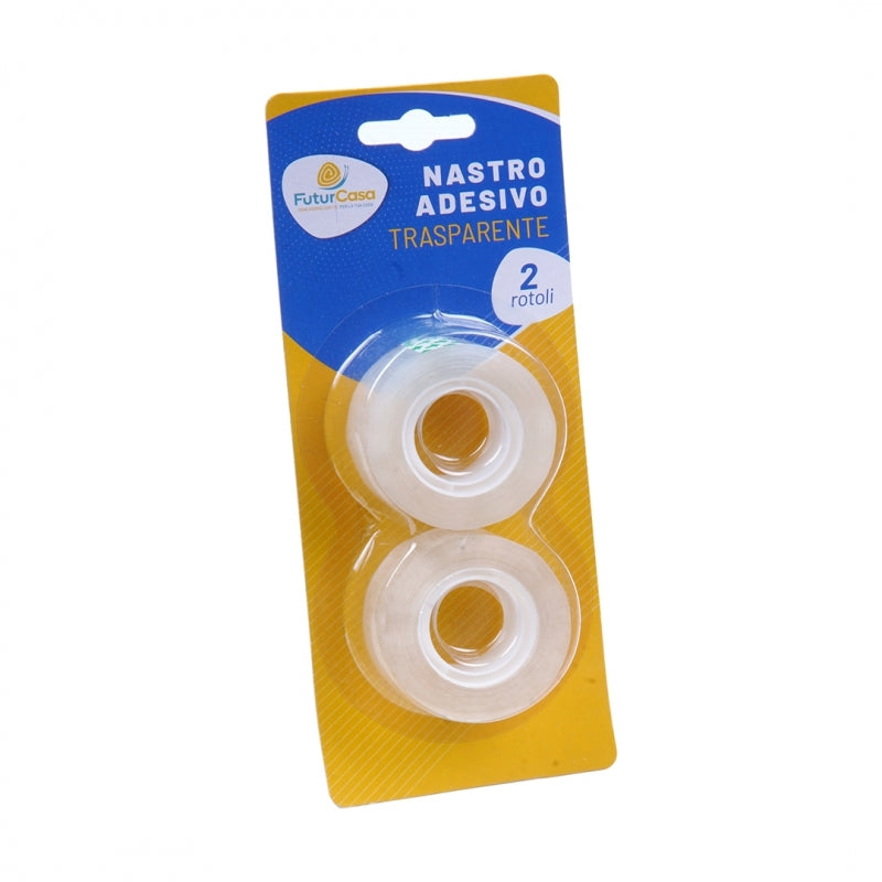 SET 2 NASTRI TRASPARENTI 20MM 30 METRI.