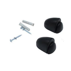 SET 2 REGGIMENSOLE NERE MM.26 PER CRISTALLI